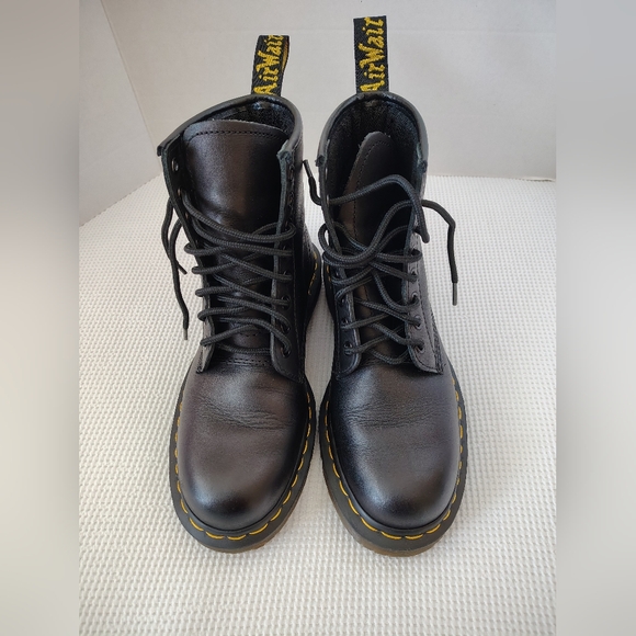 Dr. Martens AirWair Safety  Black Boots Size 8 - Picture 2 of 9